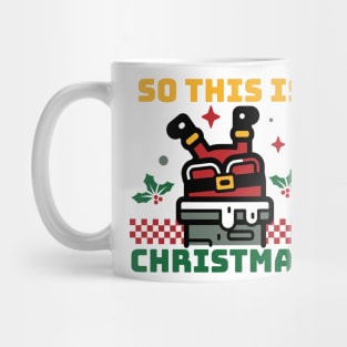 Santa's Merry Mishap - So This is Christmas Mug